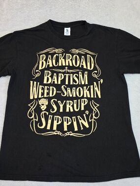 Jelly Roll Official Backroad Tour Tee Large